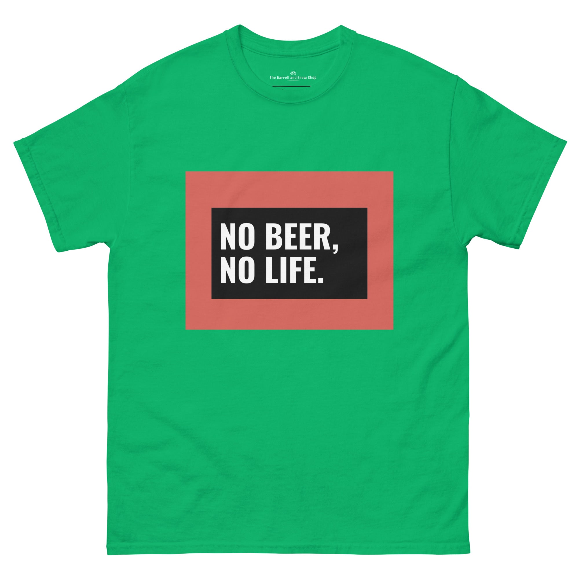 no beer コレクション no life t シャツ